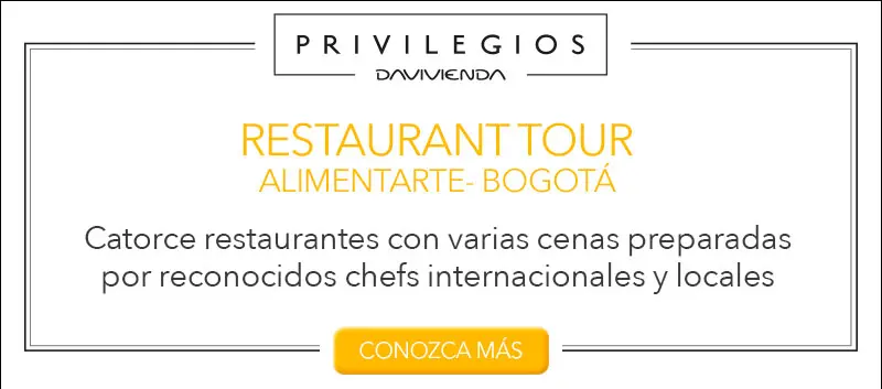 Conozca los 14 restaurantes que hacen parte del davivienda restaurant tour alimentarte Conozca los 14 restaurantes que hacen parte del davivienda restaurant tour alimentarte