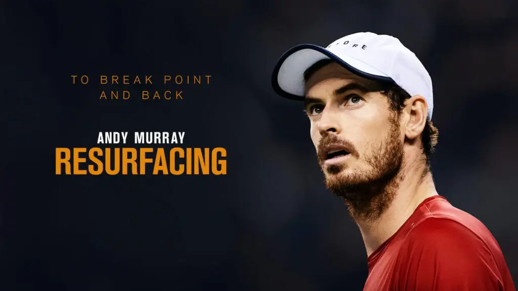 Portada: andy murray: resurfacing. Cortesía prime video colombia.