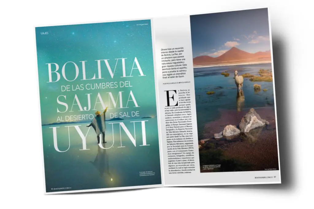 Bolivia, salar de uyuni revista diners mayo 2022