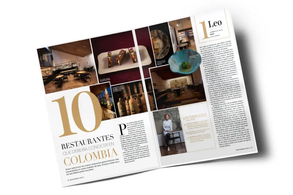 Revista diners en noviembre: 10 nuevos restaurantes en colombia que debe conocer