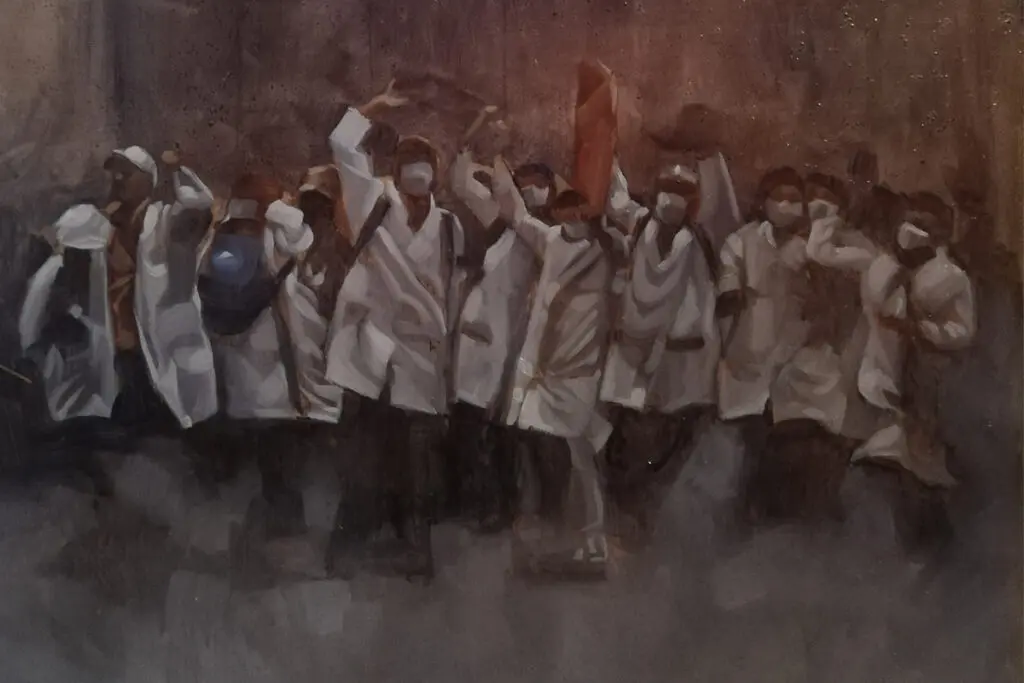 'respeto total', un homenaje del maestro sair garcía al personal médico 2. Protestas