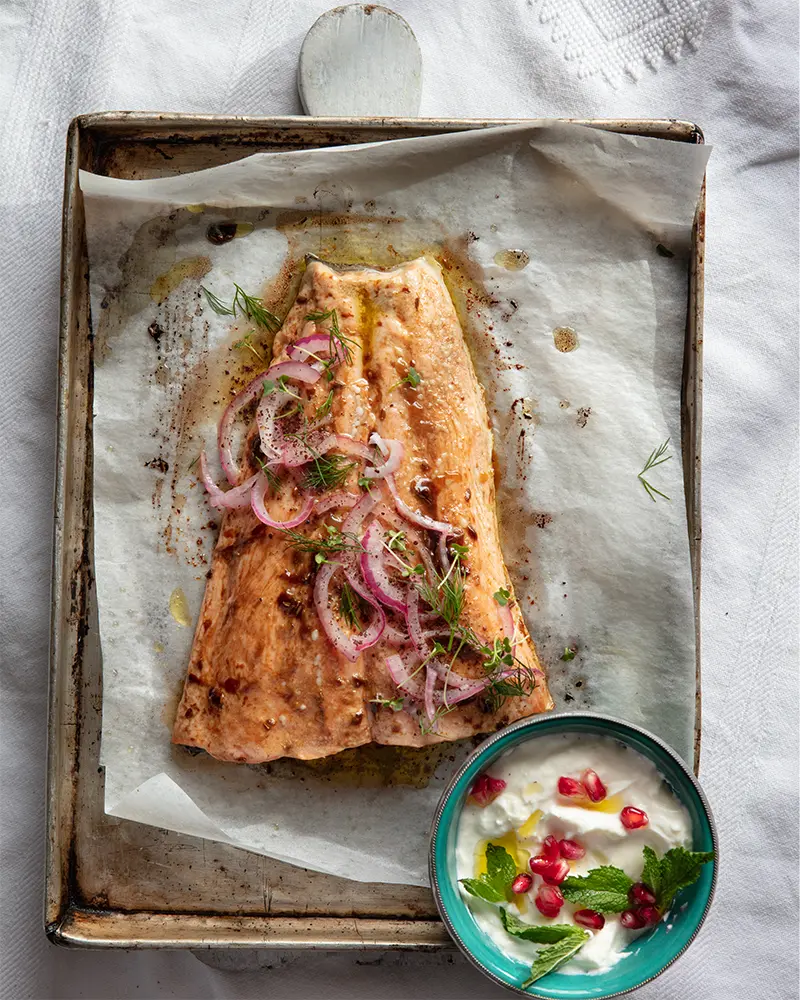 Salmon ahumado