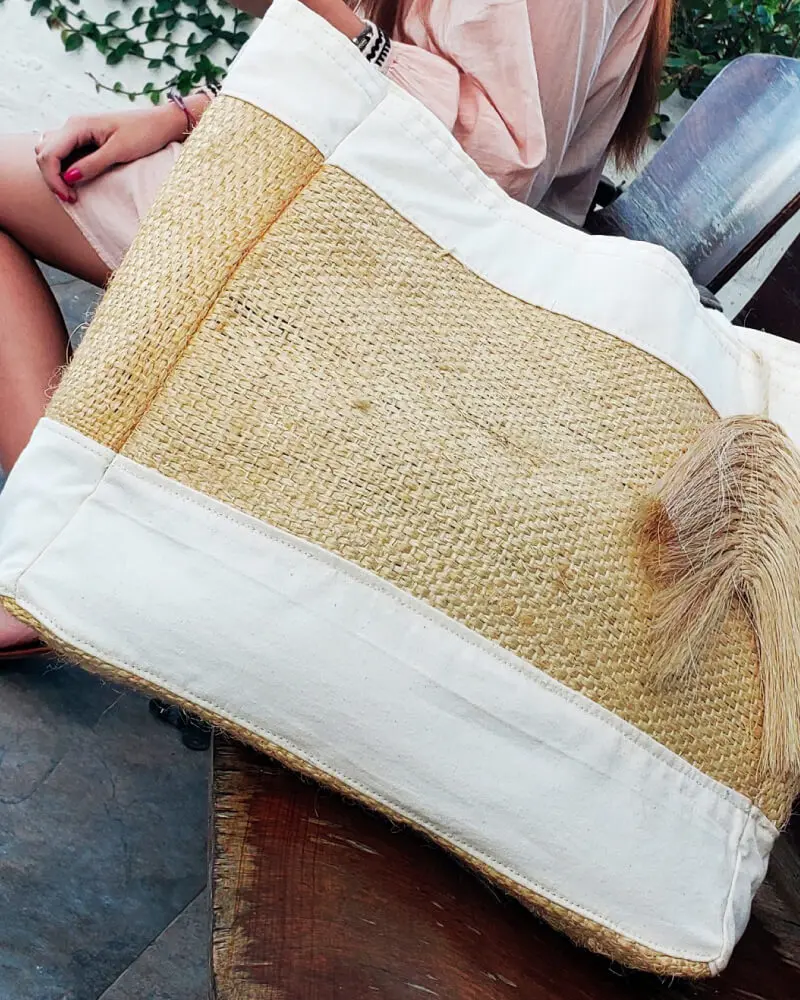 Tote bag fibra de fique