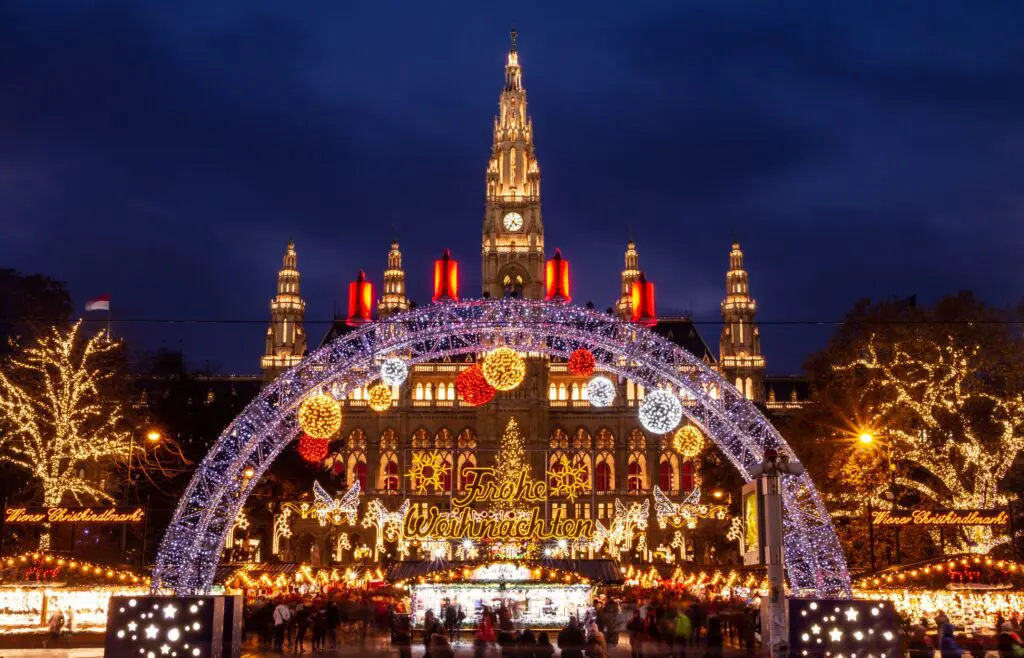 Los mejores mercados navideños de europa: un festín de luces, tradiciones y sabores Mercado navideño viena
