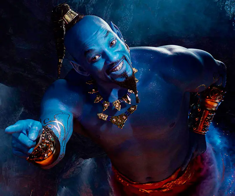 Will smith es el genio en el remake de aladdin