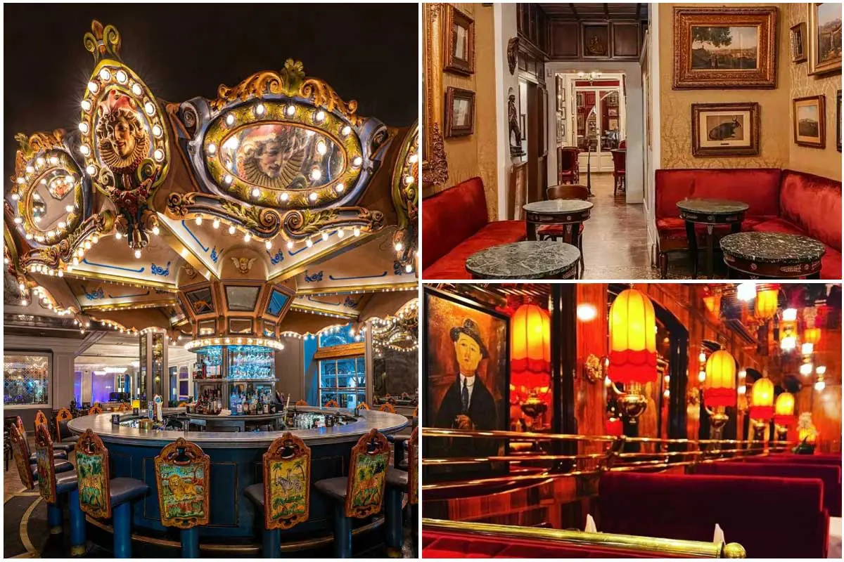 Antico Caffe Greco -Fundado en 1760, el café más antiguo de Roma ha tenido muchos visitantes ilustres. Entre los escritores que acostumbraban ir a este sitio están John Keats, Lord Byron y Percy Shelley.