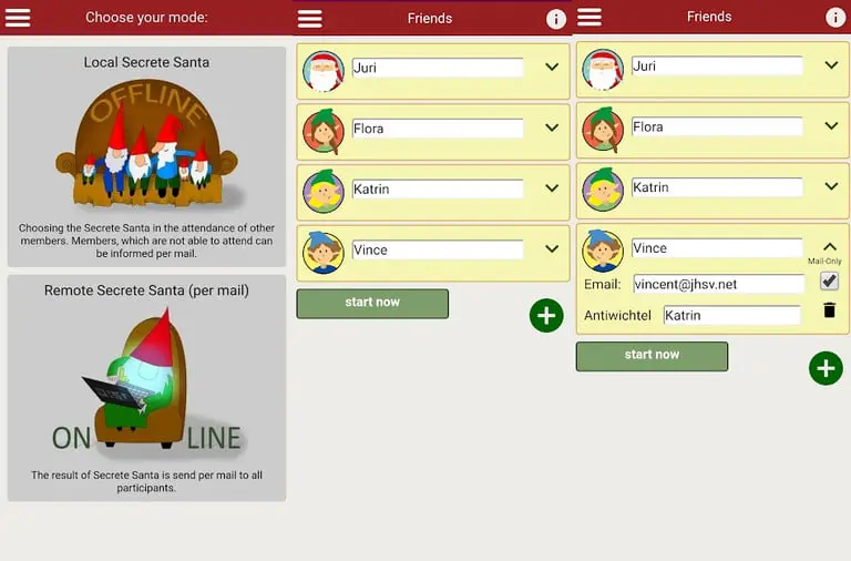 Cuatro aplicaciones para jugar amigo secreto en Navidad