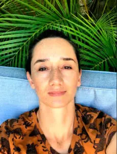 “me refugio en mis hijas, en su mundo infantil en el que no existe este pánico” Andrea domínguez