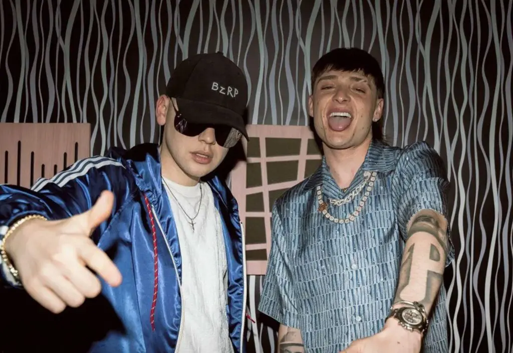 Bizarrap y peso pluma hacen historia en spotify