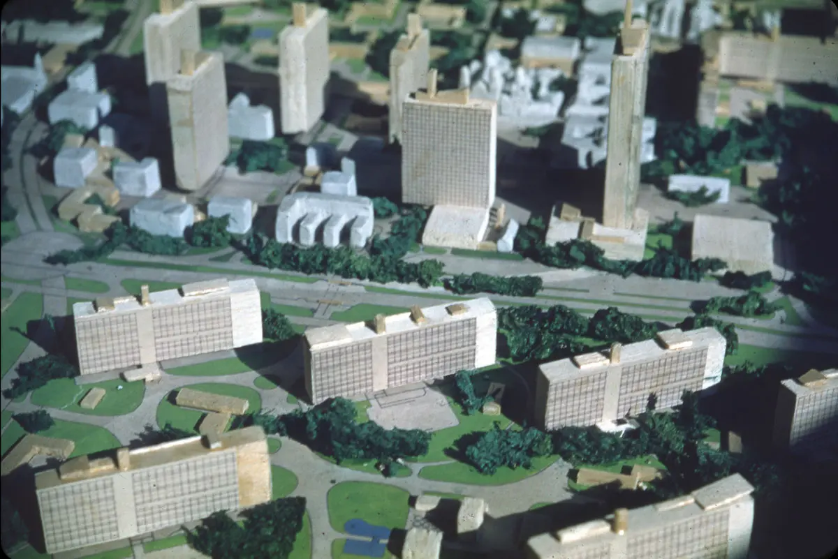 Maqueta bogotá, le corbusier