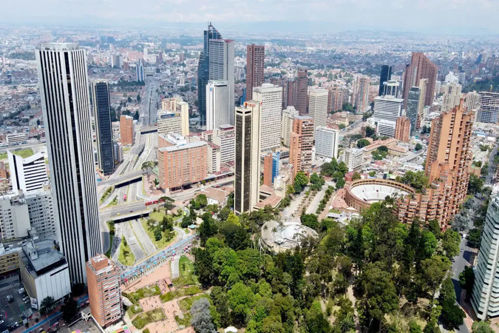 Marchas en bogotá