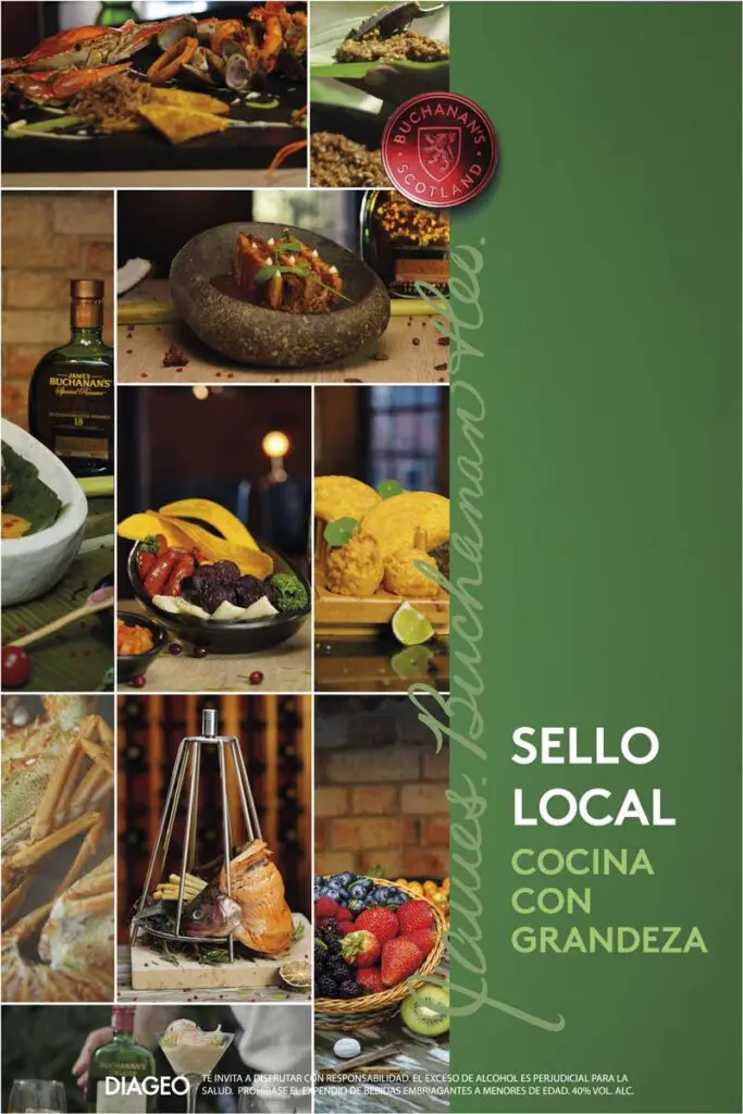 Descubra los sabores de Colombia en el libro Sello Local de Buchanan’s