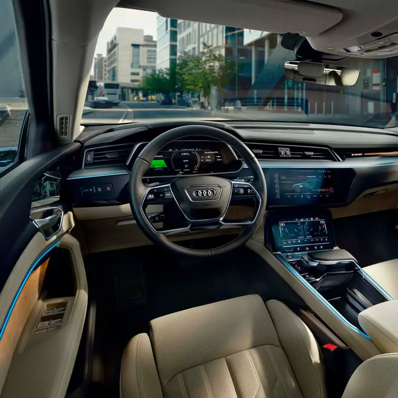 Volante del audi e-tron
