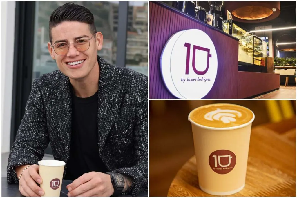 Así es el café de james rodríguez en bogotá Café de james rodríguez