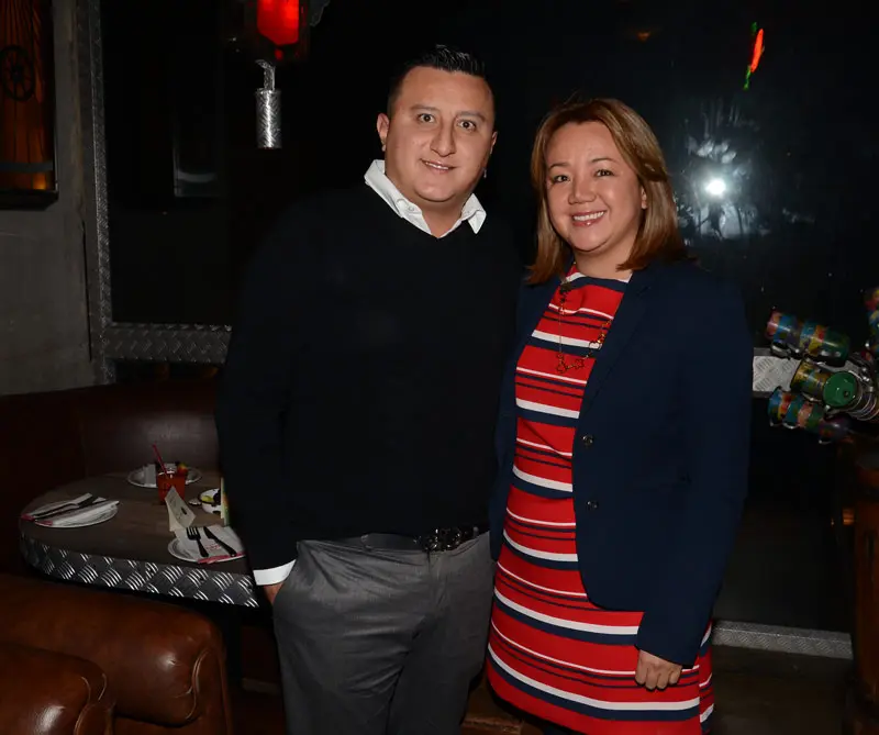 Camila Omaña y William Moscosa