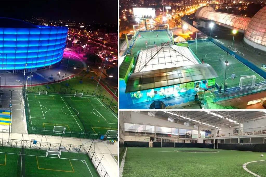 Movistar arena canchas