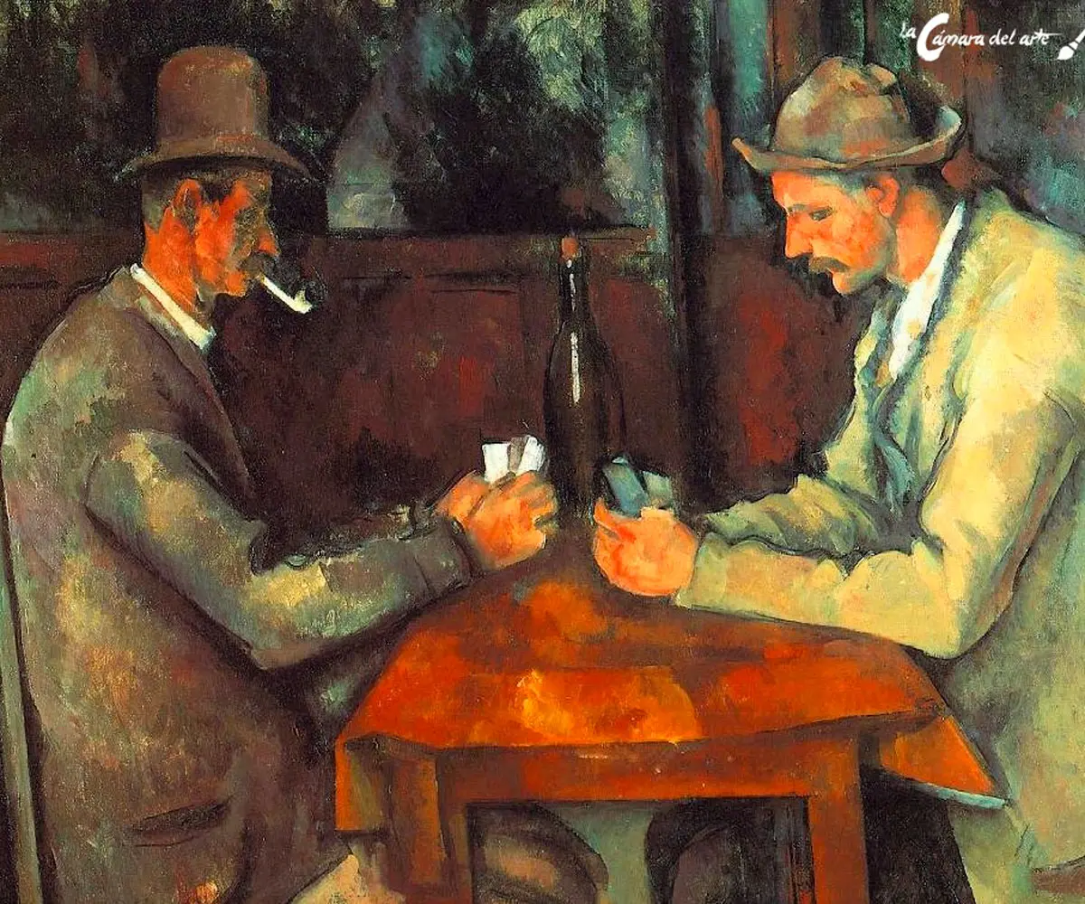 14 obras de arte que reflejan la vida durante la cuarentena Los jugadores de cartas