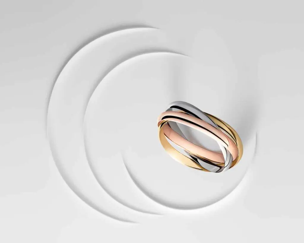 Anillo trinity de cartier