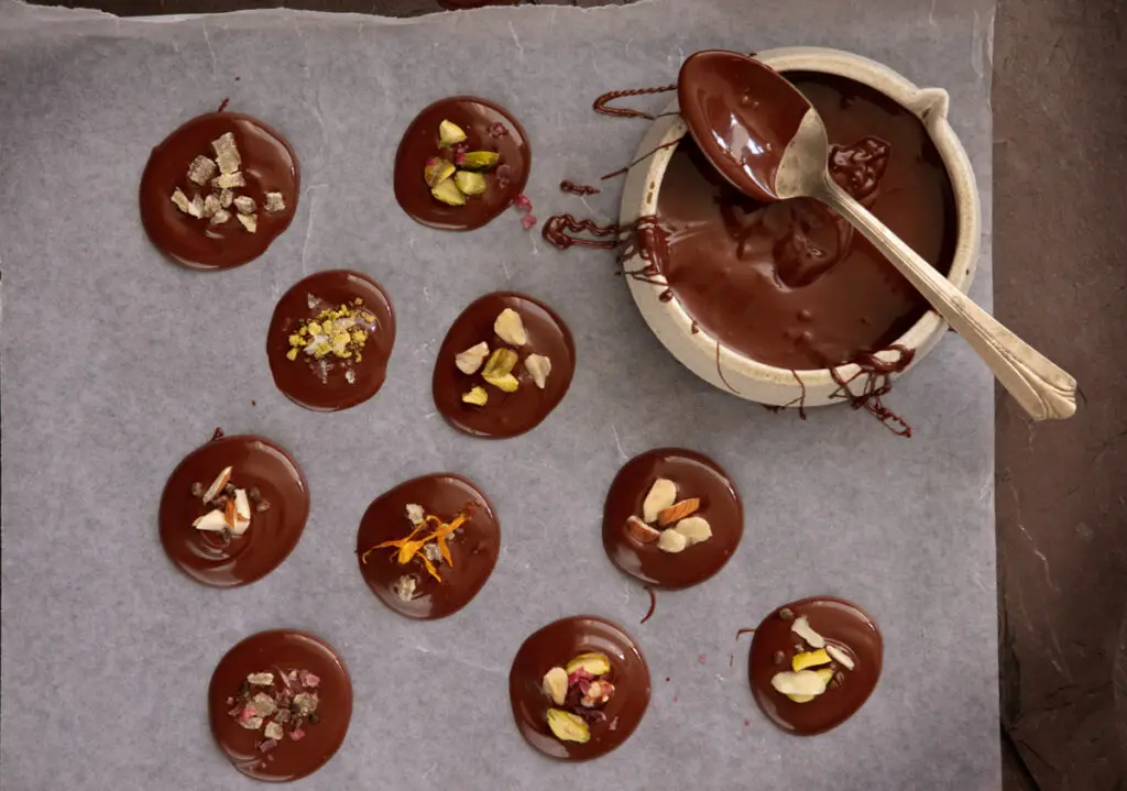 Receta: chocolates navideños Receta: chocolates navideños