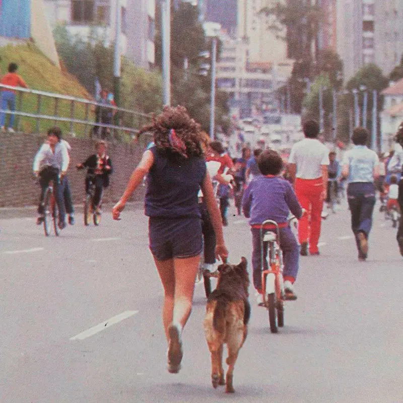 15 fotos que demuestran que la ciclovía es la playa de los bogotanos