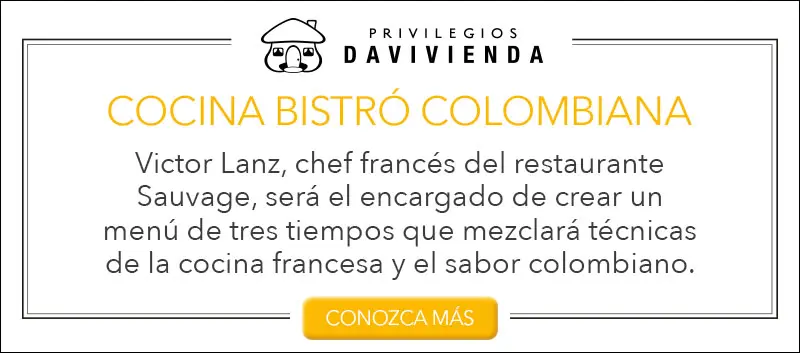 Un almuerzo mexicano y dos experiencias gastronómicas con Privilegios Davivienda