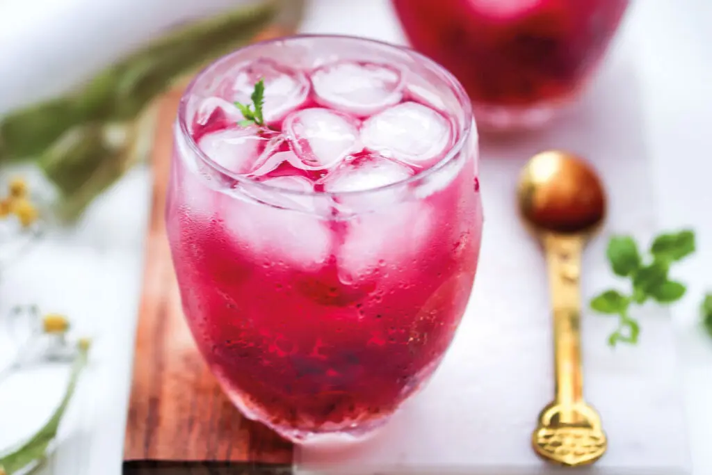 Receta: ginebra con frambuesas y miel Receta