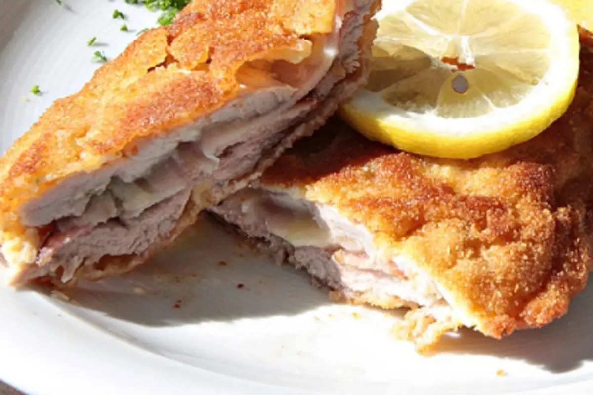 Recetas con airfryer, cordon bleu