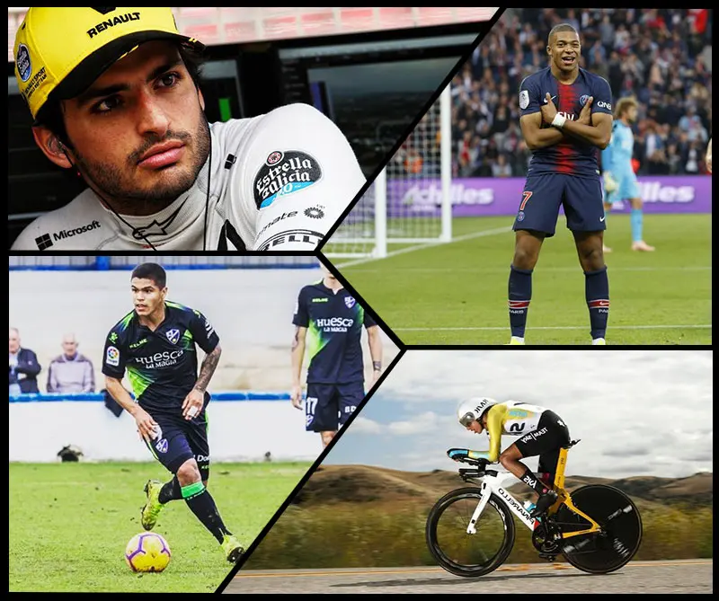 deportistas colombianos y extranjeros