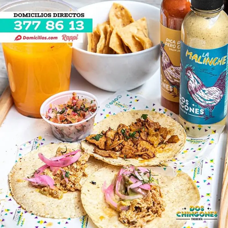 10 restaurantes recomendados para disfrutar del taco fest 2020 Dos chingones taquería