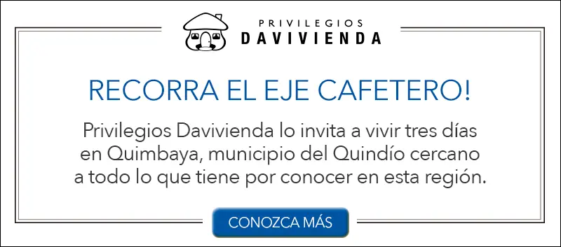 Plan para vacaciones: Recorra el eje cafetero