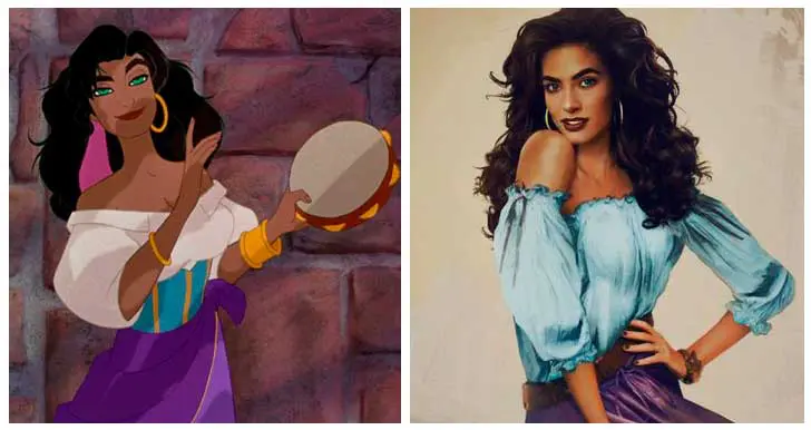 Esmeralda de el jorobado de notre dame