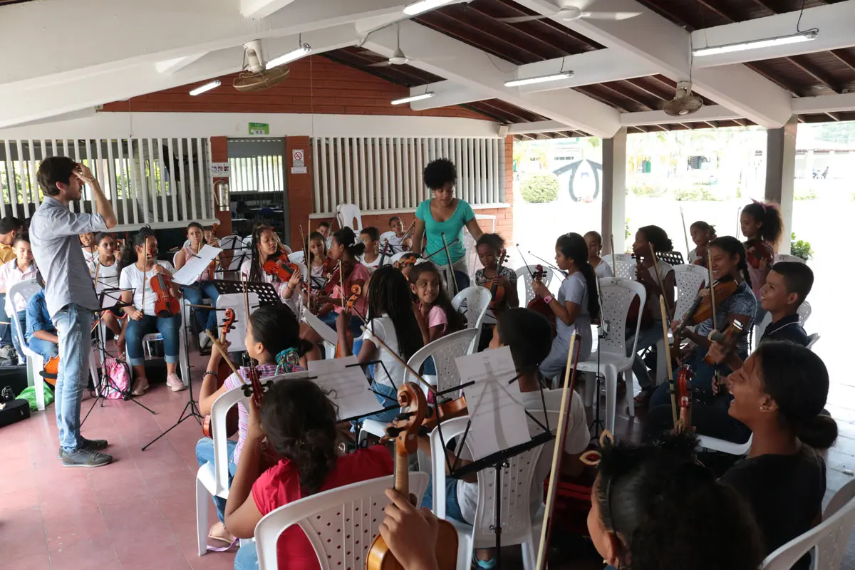 Práctica orquestal urabá