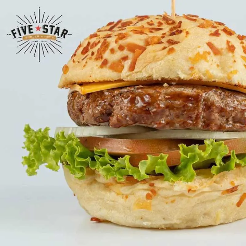 Five star, five star burger and hot’s,
