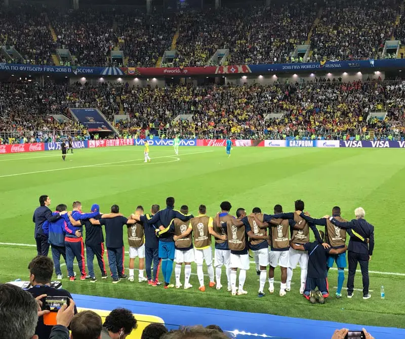 Crónicas desde rusia: postales del partido colombia - inglaterra