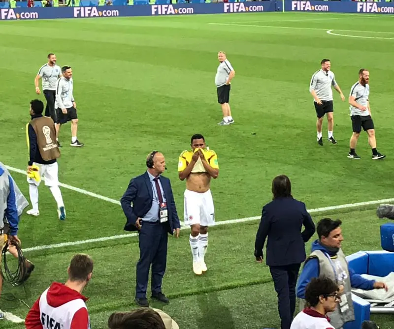 Crónicas desde rusia: postales del partido colombia - inglaterra