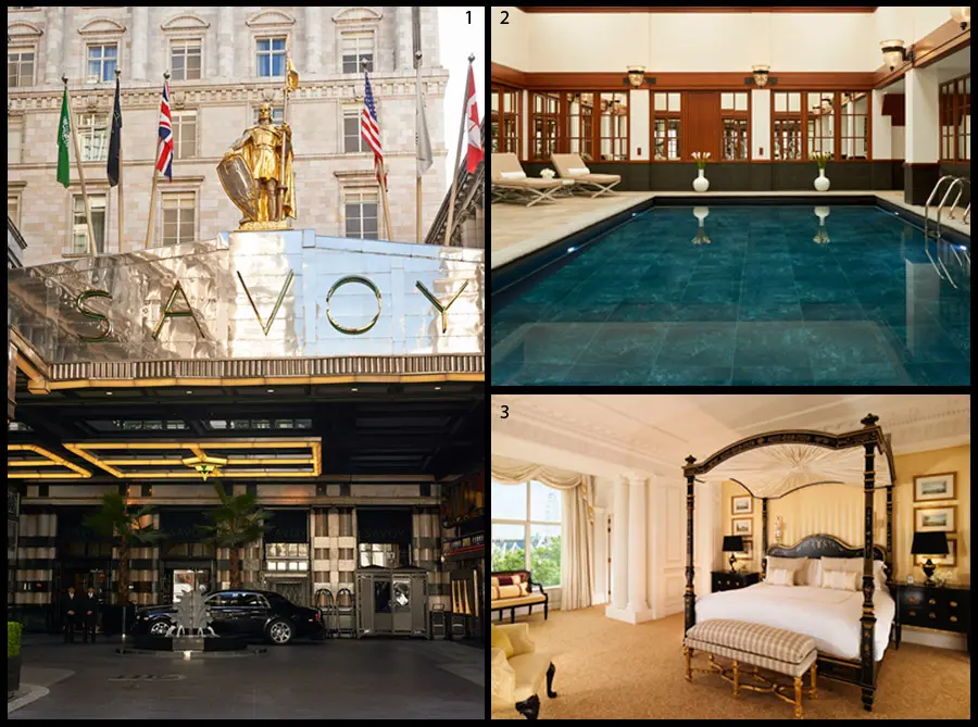 Entrada Savoy, sobre el río Támesis