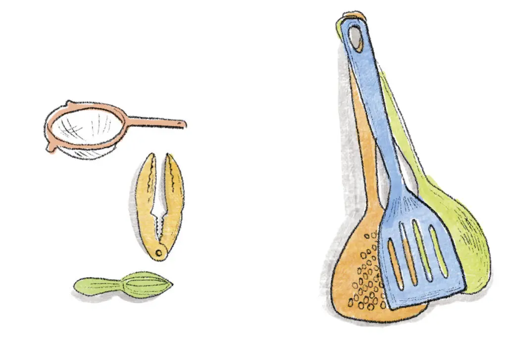 Ilustración de julia tovar, frugal, frugalidad,