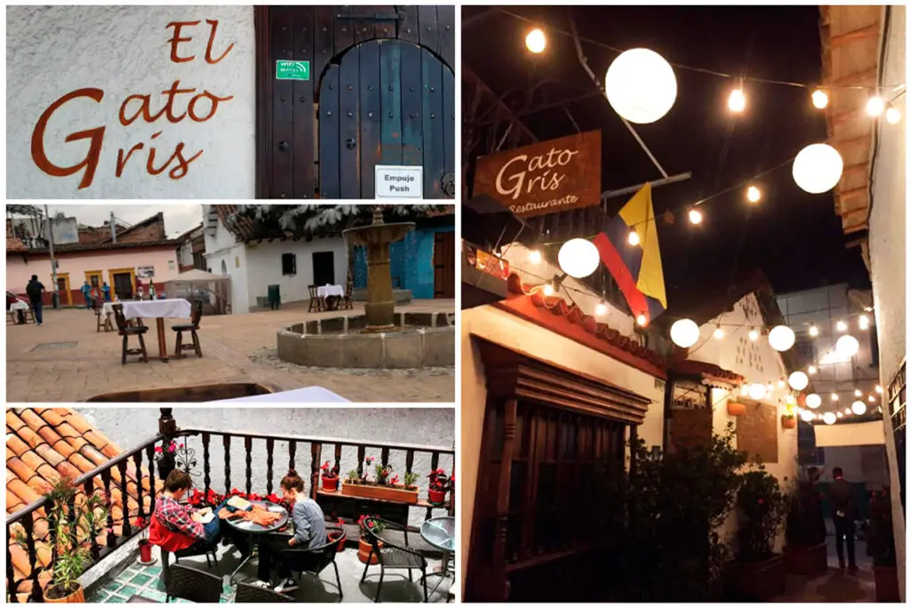 Gato gris, restaurante