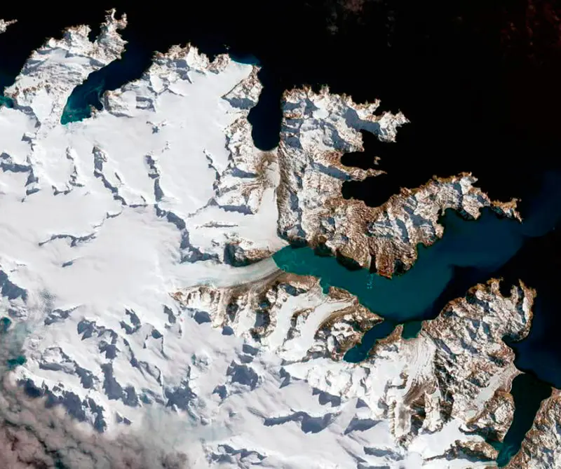 Así se ve la Tierra desde el espacio en 2017 Desierto del Sáhara (África). Foto: Estación Espacial Internacional.