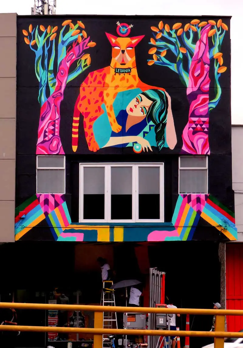 arte urbano en Colombia