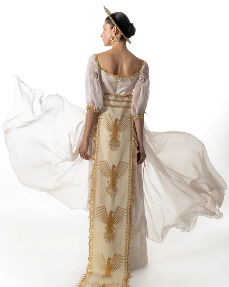 Vestido de novia guarnizo