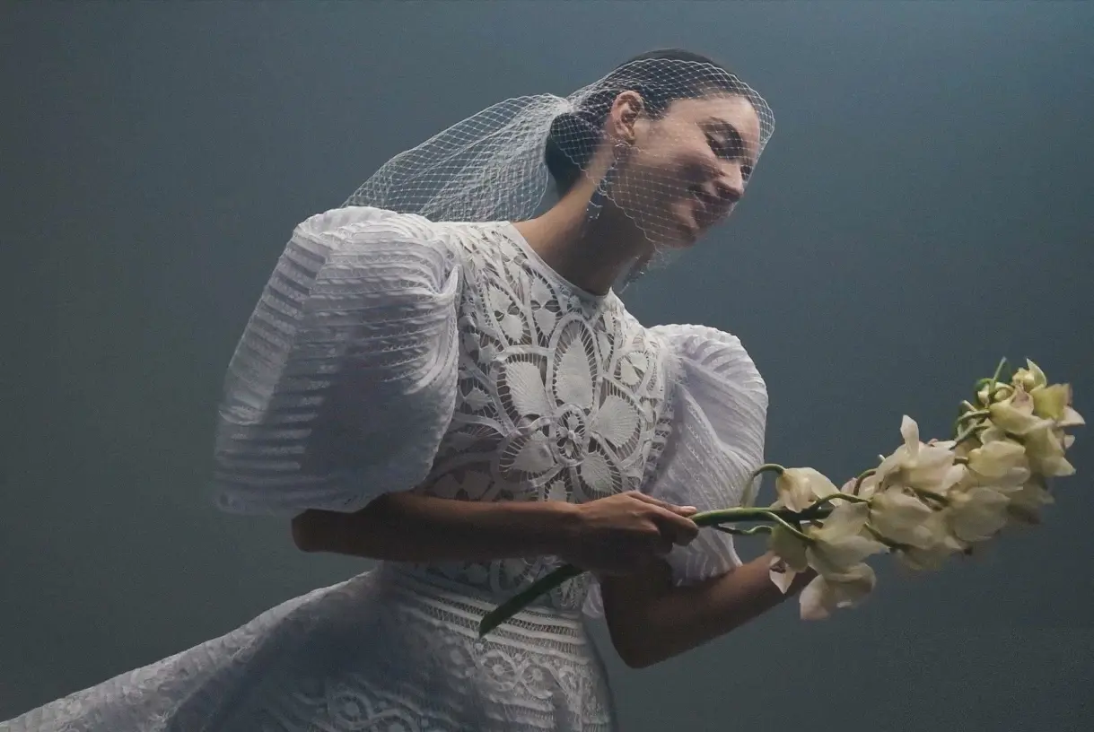 Vestido de novia guarnizo