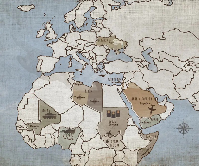 Luego del derrocamiento de Gadafi, Libia no ha encontrado paz. El hambre de poder del ejército y los conflictos entre tribus hacen cada vez más difícil la consolidación de la democracia.