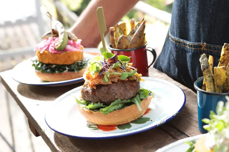 Receta de hamburguesa gourmet de carne de res