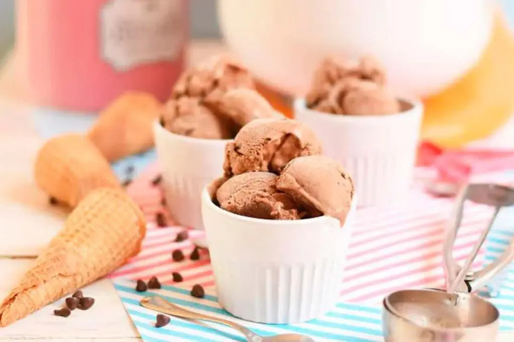 Helado de nutella