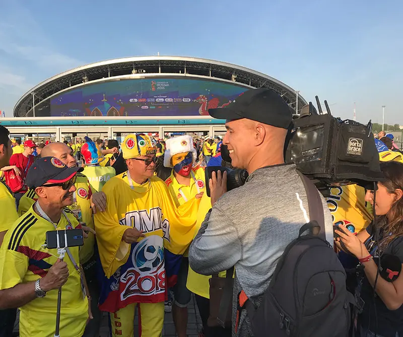 Crónicas desde Rusia: Los hinchas colombianos en Kazán