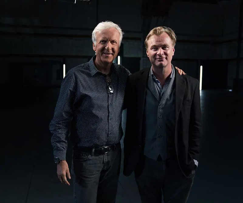 James Cameron habla de ciencia ficción con Christopher Nolan