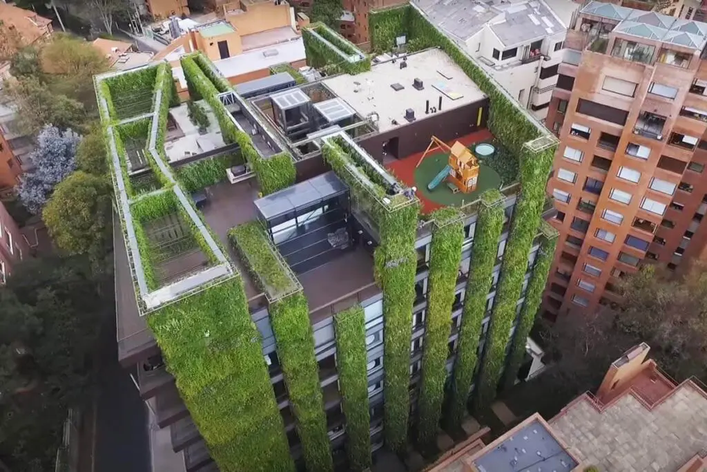 Jardín vertical, bogotá