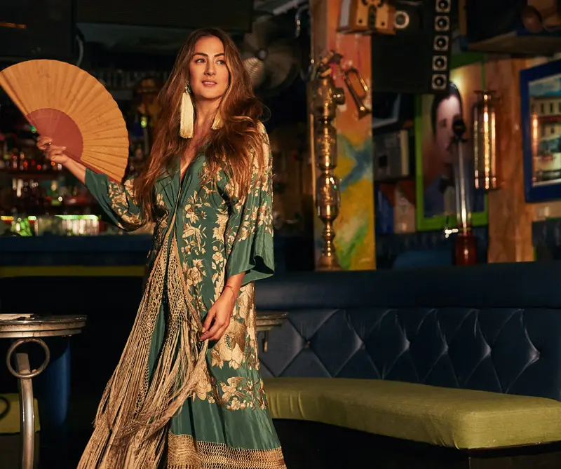 Johanna Ortiz muestra los colores de Cali