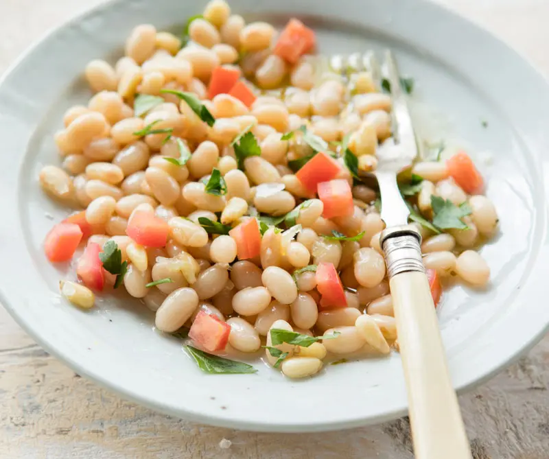 Legumbres con un toque balcánico e hindú